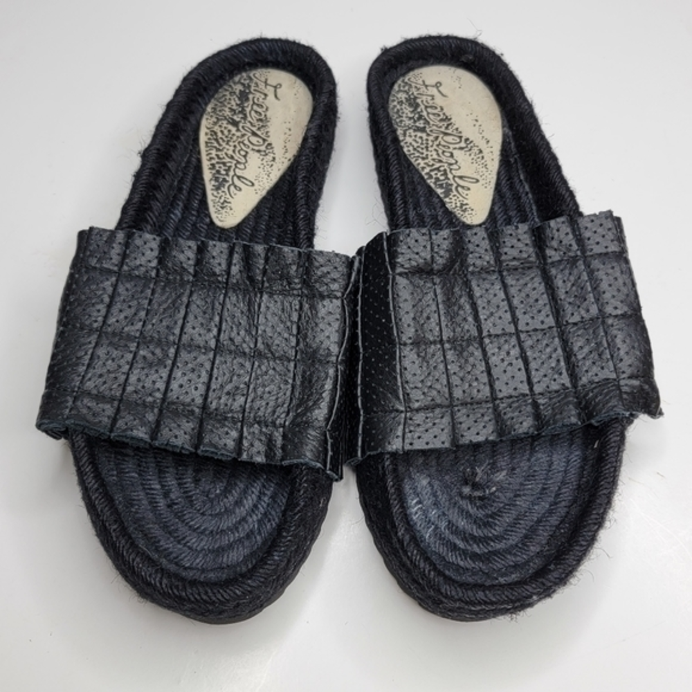 Free People 37 US Women's Size 6 Island Time Espadrille Women's Slides‎ Shoes